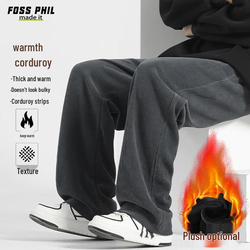 Foss Phil Men s Autumn/Winter Corduroy Straight Leg Casual Pants XL
Foss Phil Men s Autumn/Winter Corduroy Straight Leg Casual Pants XL