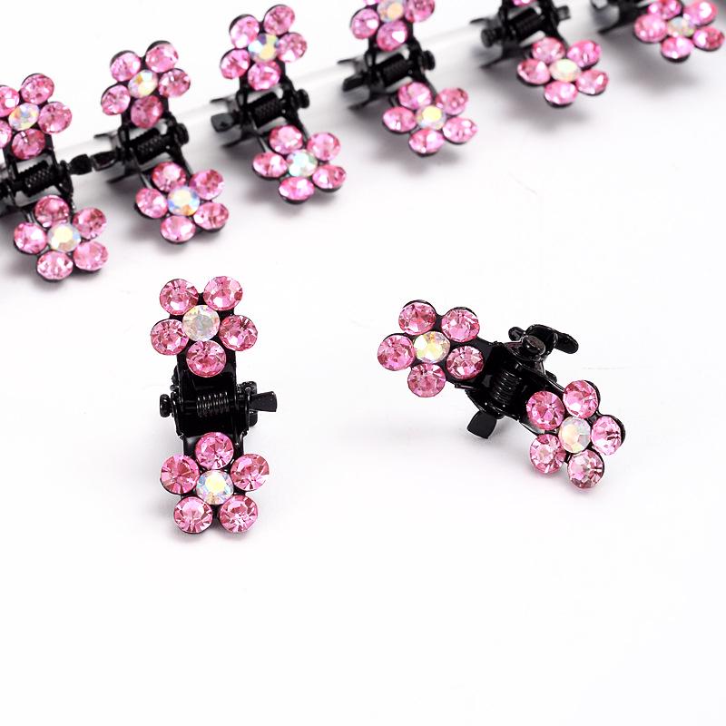 Простая заколка-краб со стразами для женщин - небольшой аксессуар для боковой или верхней челки Set of 12
Простая заколка-краб со стразами для женщин - небольшой аксессуар для боковой или верхней челки Set of 12