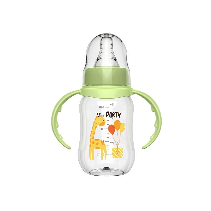 Baby Feeding Bottle with Handles and Measurement Markings BPA Free Soft Silicone Nipple Wide Neck Design Easy to Clean Durable Plastic Material 140 зелений
Baby Feeding Bottle with Handles and Measurement Markings BPA Free Soft Silicone Nipple Wide Neck Design Easy to Clean Durable Plastic Material 140 зелений