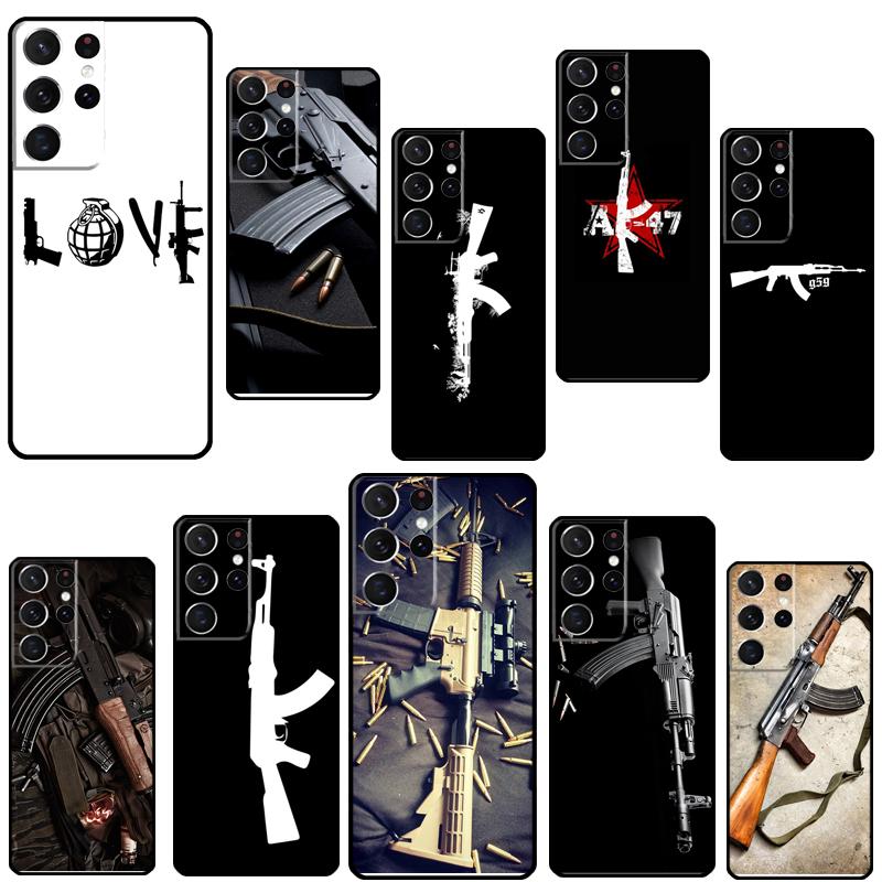 AK47 Handgun Gun BUllets Case For Samsung Galaxy S21 S22 Ultra S20 FE S8 S9 S10 Note 10 Plus Note 20 Ultra Coque Galaxy S10 Plus
AK47 Handgun Gun BUllets Case For Samsung Galaxy S21 S22 Ultra S20 FE S8 S9 S10 Note 10 Plus Note 20 Ultra Coque Galaxy S10 Plus