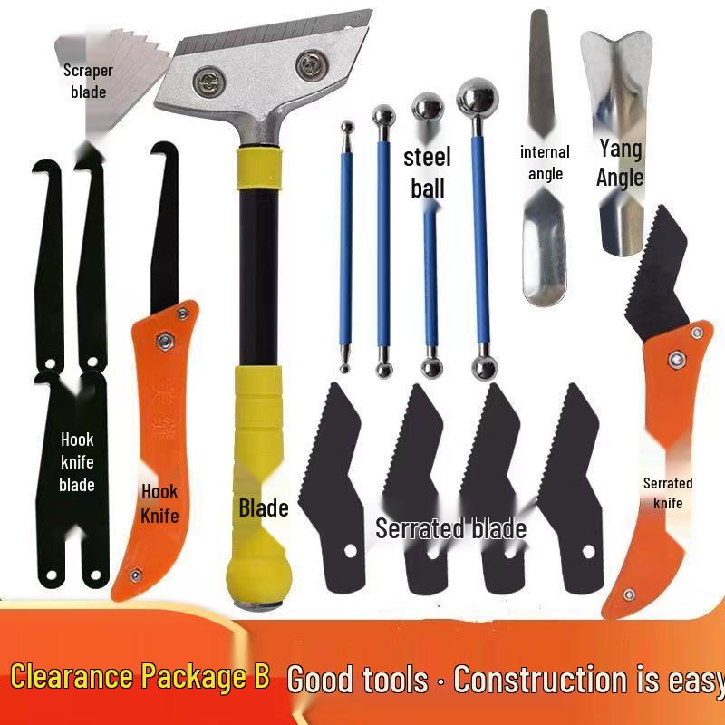 Набір інструментів для нанесення та очищення швів плитки для внутрішніх/зовнішніх кутів
Набір інструментів для нанесення та очищення швів плитки для внутрішніх/зовнішніх кутів