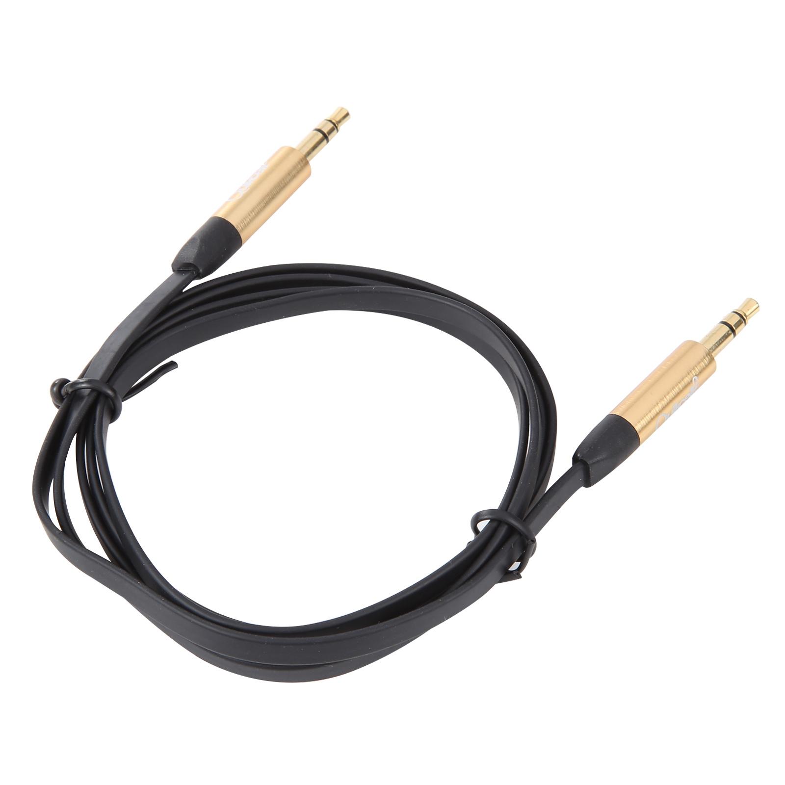 QUILCELL 1m Audio Extension Cable Gold-plated 3.5mm Jack Male to Male Aux Cable As Shown A
QUILCELL 1m Audio Extension Cable Gold-plated 3.5mm Jack Male to Male Aux Cable As Shown A