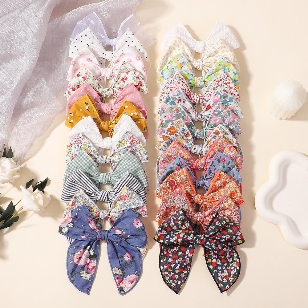 6pcs Elegant Floral Cotton Kids Bows Spring Butterfly Hair Clip Fashion Print Barrette For Women Girls Sweet Hairpin Accessories
6pcs Elegant Floral Cotton Kids Bows Spring Butterfly Hair Clip Fashion Print Barrette For Women Girls Sweet Hairpin Accessories