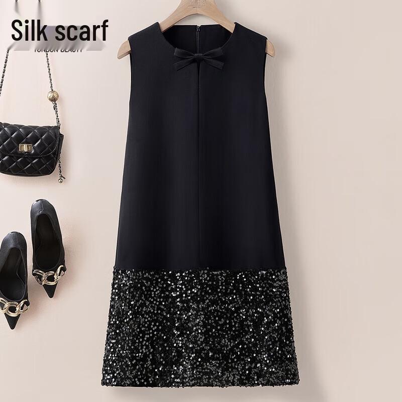 Sybilla Women s Elegant Sleeveless Round Neck Bow Short Dress M
Sybilla Women s Elegant Sleeveless Round Neck Bow Short Dress M