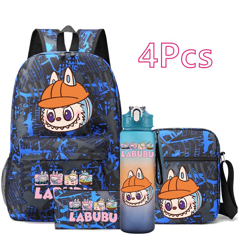 4Pcs/set Printed Backpack Water Bottle Teenger Student Boy Girl Large Capacity Bookbag Schoolbag Travel Bag Kid Gift
4Pcs/set Printed Backpack Water Bottle Teenger Student Boy Girl Large Capacity Bookbag Schoolbag Travel Bag Kid Gift