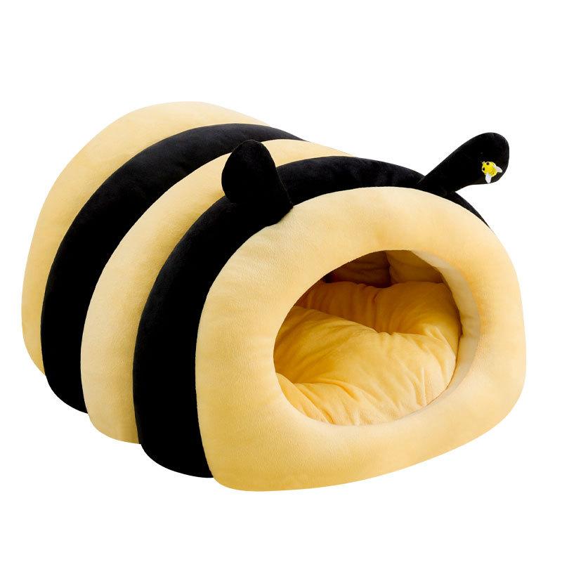 Little bee winter warm kennel pet nest cat nest closed yurt dog cat security house S
Little bee winter warm kennel pet nest cat nest closed yurt dog cat security house S