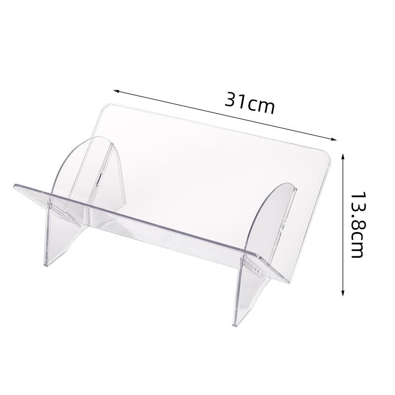 Transparent Inclined Desktop Book Stand with Storage Rack and Clip прозрачный
Transparent Inclined Desktop Book Stand with Storage Rack and Clip прозрачный