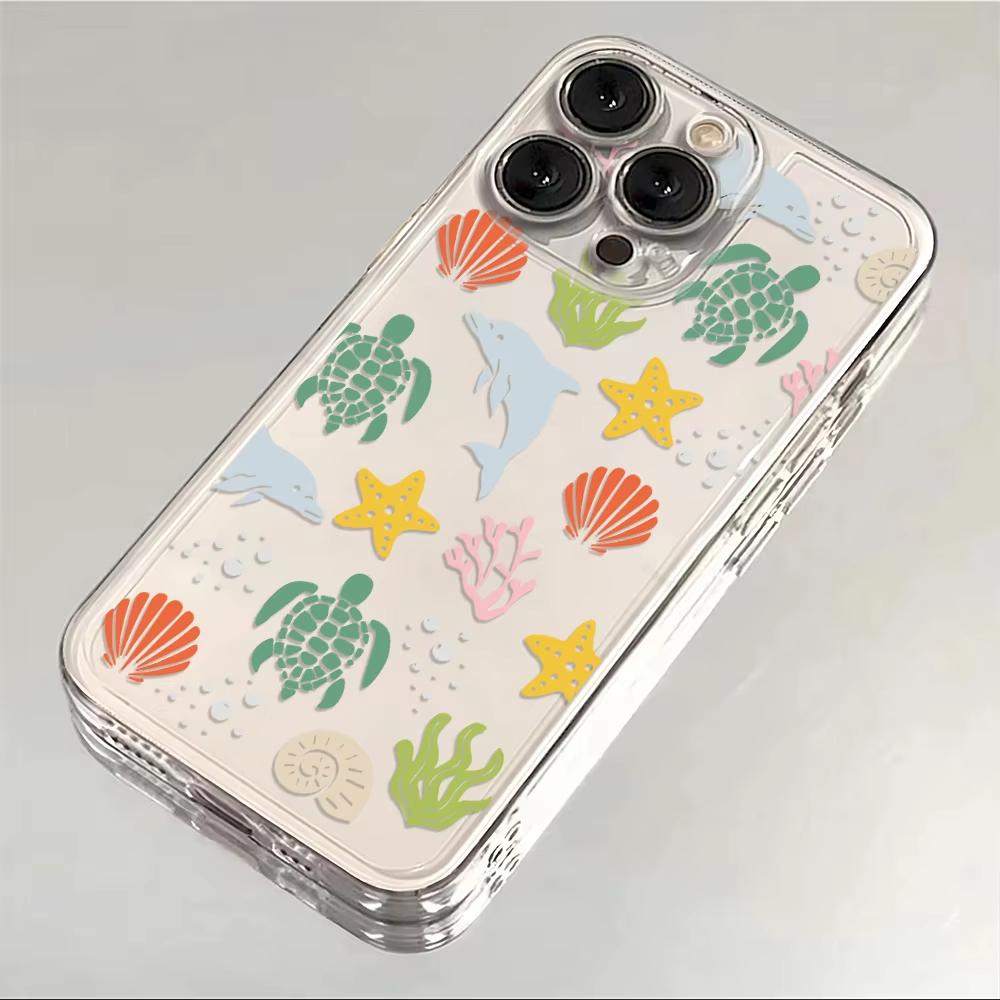 Summer Cartoon Turtle Pattern Phone Case For Xiaomi Mi Poco X6Pro X6 X7 X5 Pro Mi Poco F7 Pro F6 F5 Clear Bumper Cover Poco F5 Pro 5G
Summer Cartoon Turtle Pattern Phone Case For Xiaomi Mi Poco X6Pro X6 X7 X5 Pro Mi Poco F7 Pro F6 F5 Clear Bumper Cover Poco F5 Pro 5G