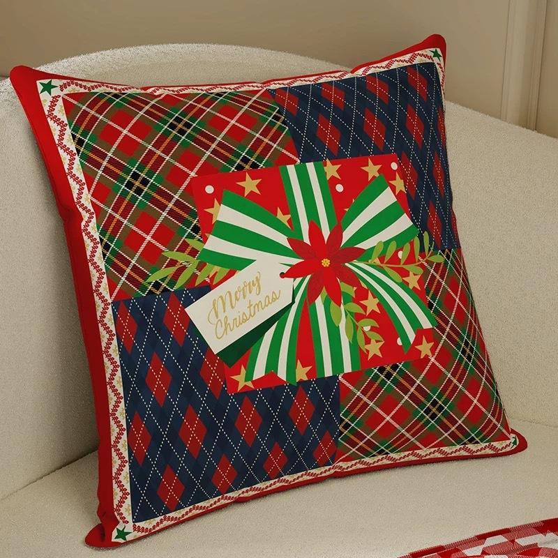 Новая Рождественская Наволочка Красная Клетка Любовь Горошек Праздничная Атмосфера Рождественская Подушка Наволочка 45 * 45Cm short velvet without pillow core
Новая Рождественская Наволочка Красная Клетка Любовь Горошек Праздничная Атмосфера Рождественская Подушка Наволочка 45 * 45Cm short velvet without pillow core