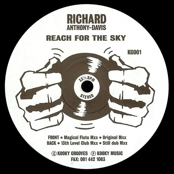 12inch Record RICHARD ANTHONY DAVIS - Reach For The Sky KG001 Kooky Grooves 1992 UK Dance & Electronica Used
12inch Record RICHARD ANTHONY DAVIS - Reach For The Sky KG001 Kooky Grooves 1992 UK Dance & Electronica Used