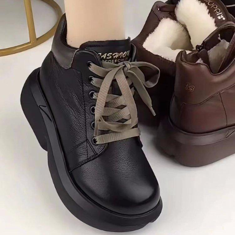 Ботинки Мартин ретро на шнуровке с боковой молнией на толстой подошве с круглым носком женские короткие ботинки модные студенческие термоботинки из хлопка 37
Ботинки Мартин ретро на шнуровке с боковой молнией на толстой подошве с круглым носком женские короткие ботинки модные студенческие термоботинки из хлопка 37