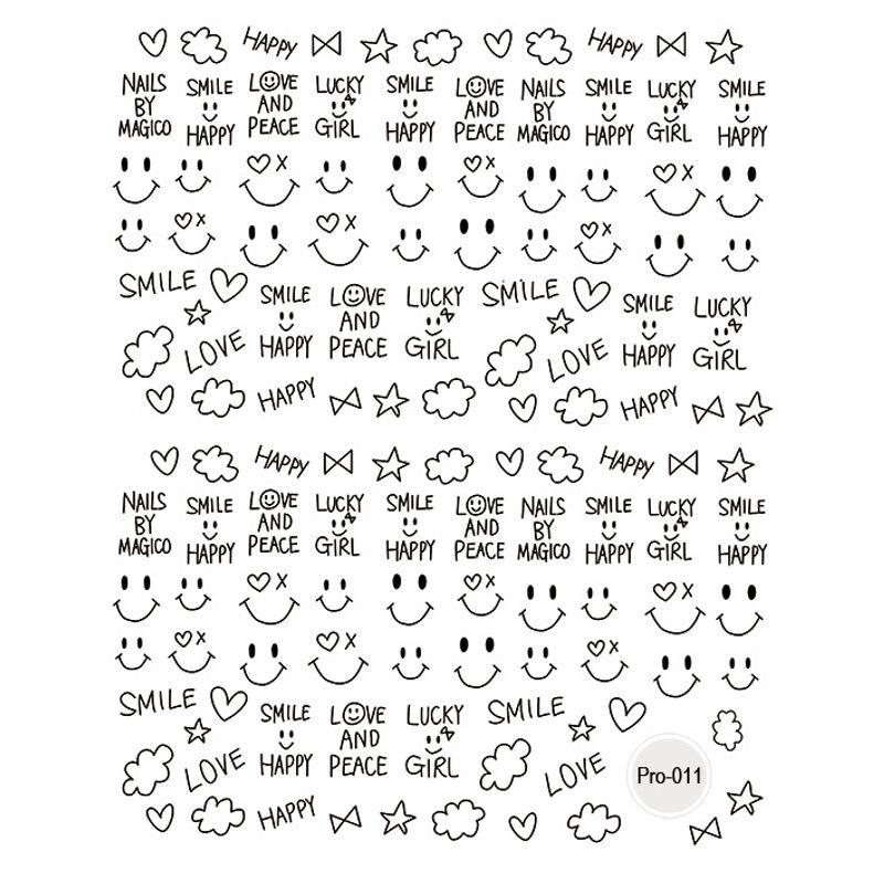 Comprehensive Magico Adhesive Japanese Style Poster Nail Sticker
Comprehensive Magico Adhesive Japanese Style Poster Nail Sticker