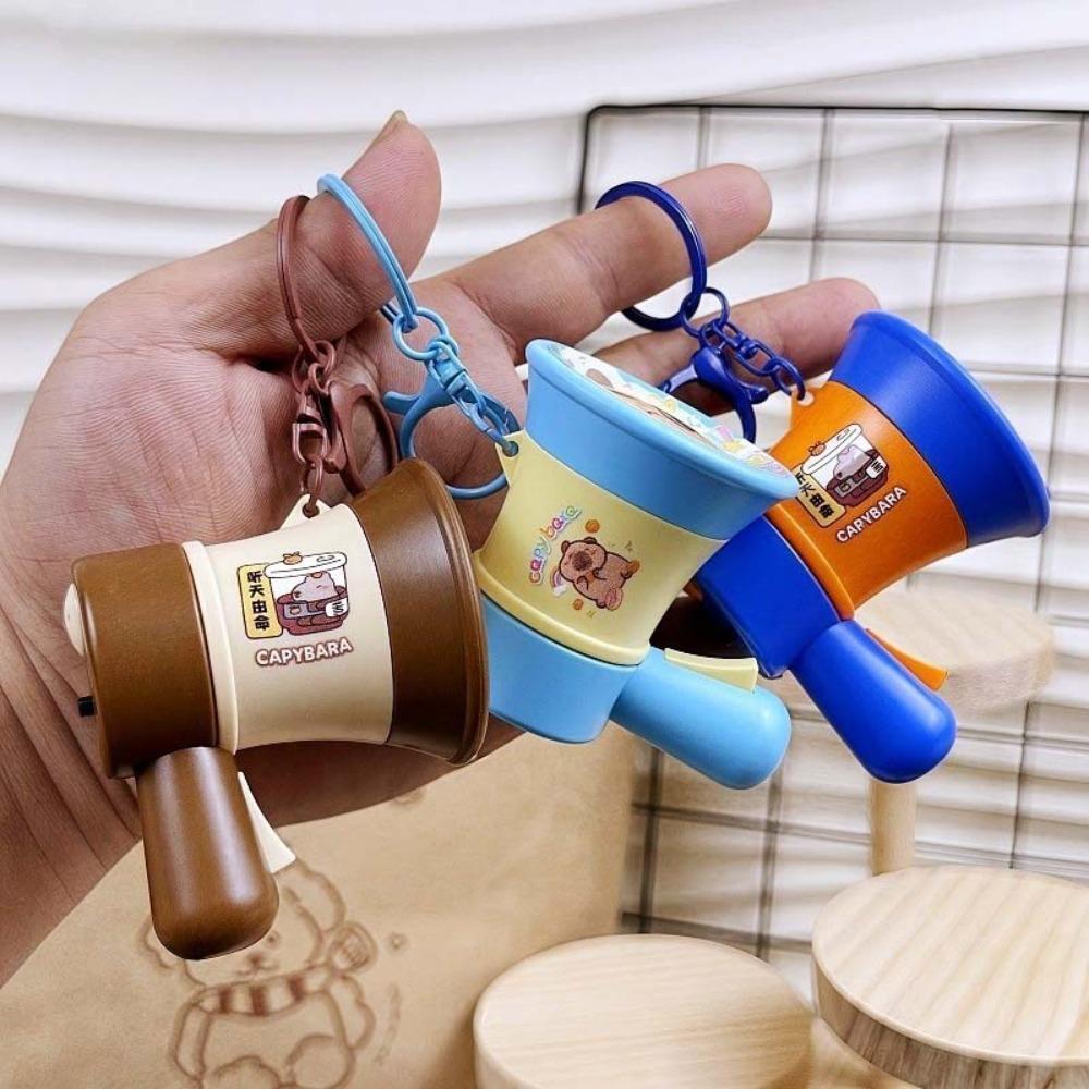 Loudspeaker Music Keychain Pendant Recording Handheld Speakers Toy Home Decoration кавовий
Loudspeaker Music Keychain Pendant Recording Handheld Speakers Toy Home Decoration кавовий