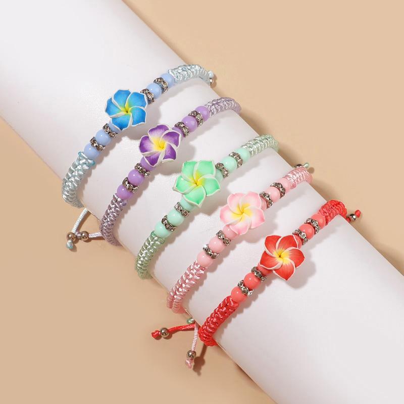 5pcs Hawaiian Plumeria Flower Beaded Bracelets Luau Summer Beach Party Gift Aloha Tropical Birthday Decoration Bohemian Wedding
5pcs Hawaiian Plumeria Flower Beaded Bracelets Luau Summer Beach Party Gift Aloha Tropical Birthday Decoration Bohemian Wedding
