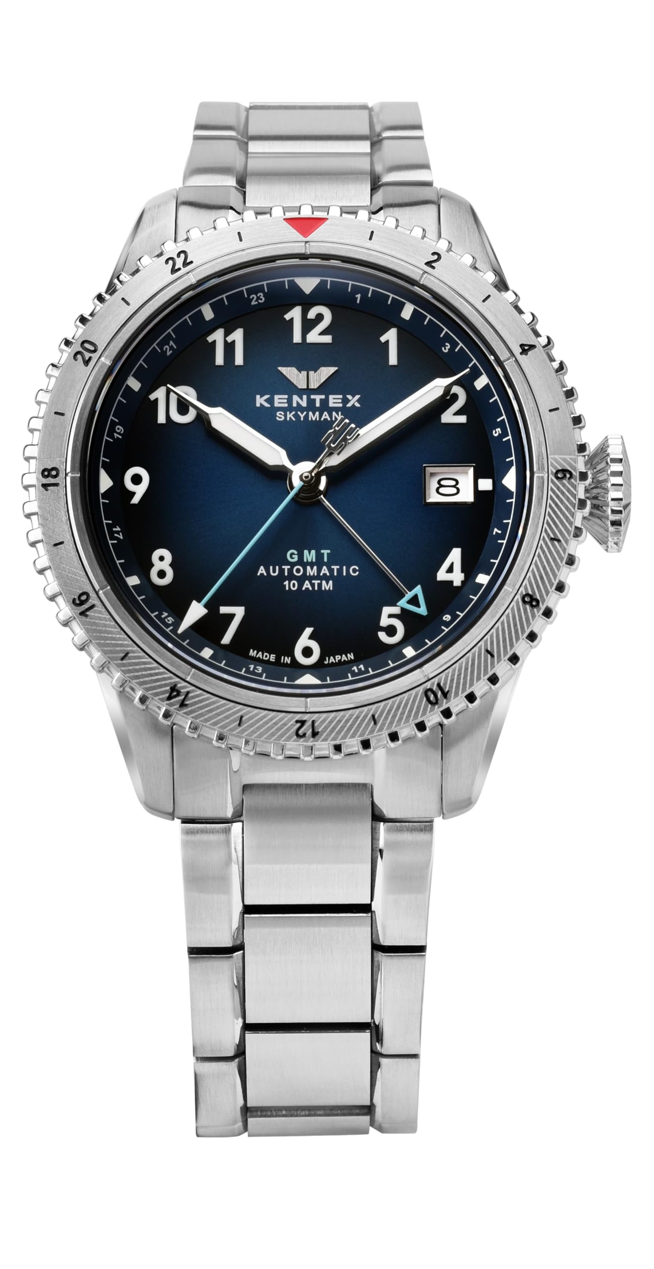 Kentex Skyman GMT Watch S809M-01 синій
Kentex Skyman GMT Watch S809M-01 синій