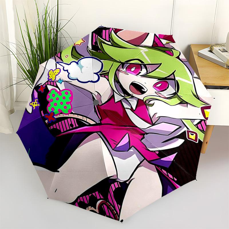1pc Green Hair Anime Girl Outdoor Umbrella - Automatic Opening/Closing, Portable 3-Fold Design, 8-Bone Iron Frame, Perfect Gift for Fans, Travele
1pc Green Hair Anime Girl Outdoor Umbrella - Automatic Opening/Closing, Portable 3-Fold Design, 8-Bone Iron Frame, Perfect Gift for Fans, Travele