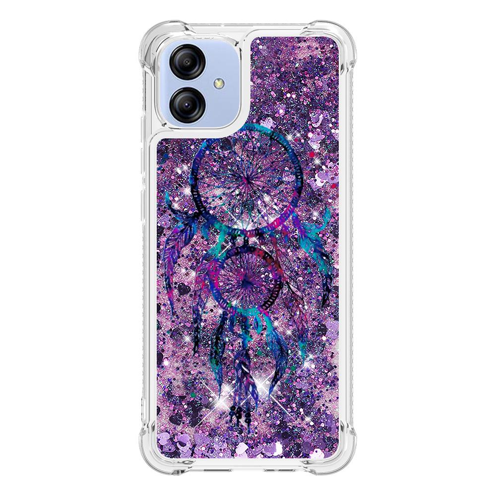 For Samsung Galaxy A04e 4G/F04 4G/M04 4G TPU Case with Quicksand and Pattern Printed Wind Chimes
For Samsung Galaxy A04e 4G/F04 4G/M04 4G TPU Case with Quicksand and Pattern Printed Wind Chimes