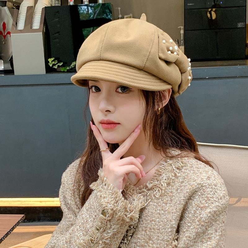 Шляпа женская японская ранняя осень весна и осень тонкая восьмиугольная шляпа универсальная жемчужный бант большая окружность головы маленькая шляпа газетчика One Size
Шляпа женская японская ранняя осень весна и осень тонкая восьмиугольная шляпа универсальная жемчужный бант большая окружность головы маленькая шляпа газетчика One Size