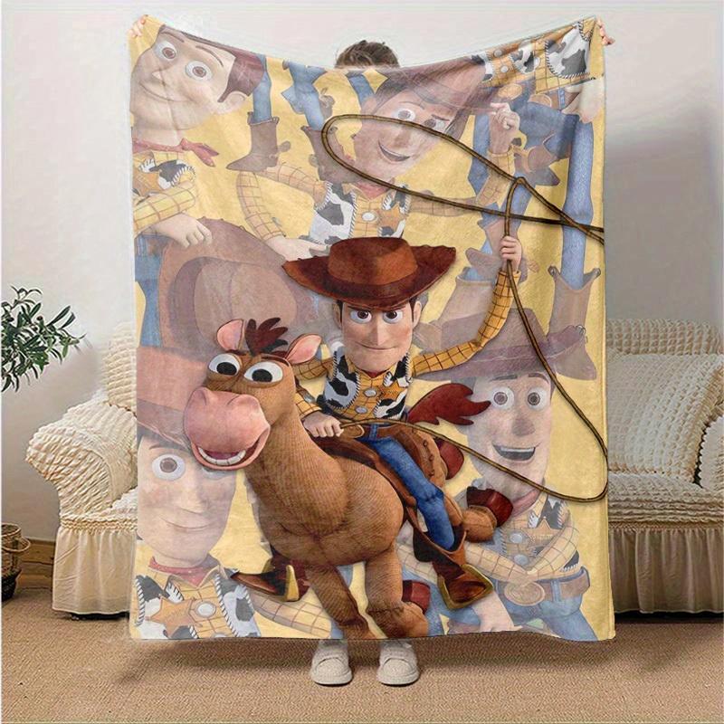 1pc, Toy Story Woody Blanket Soft & Cozy Throw for Home Decor, Couch Cover, Outdoor Use, Travel 130cmx150cm
1pc, Toy Story Woody Blanket Soft & Cozy Throw for Home Decor, Couch Cover, Outdoor Use, Travel 130cmx150cm