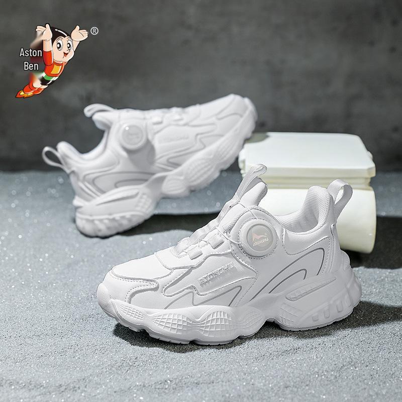 Astro Boy Children s Mesh Running Shoes - White Solid Color, Summer Sports Shoes with Rotary Buckle for Boys 28
Astro Boy Children s Mesh Running Shoes - White Solid Color, Summer Sports Shoes with Rotary Buckle for Boys 28