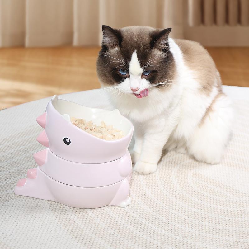 Ceramic Cat Feeder Large-mouthed Easy To Clean Water Cat Bowl Three-layer Structure Detachable Pet Feeding and Watering Supplies розовый
Ceramic Cat Feeder Large-mouthed Easy To Clean Water Cat Bowl Three-layer Structure Detachable Pet Feeding and Watering Supplies розовый