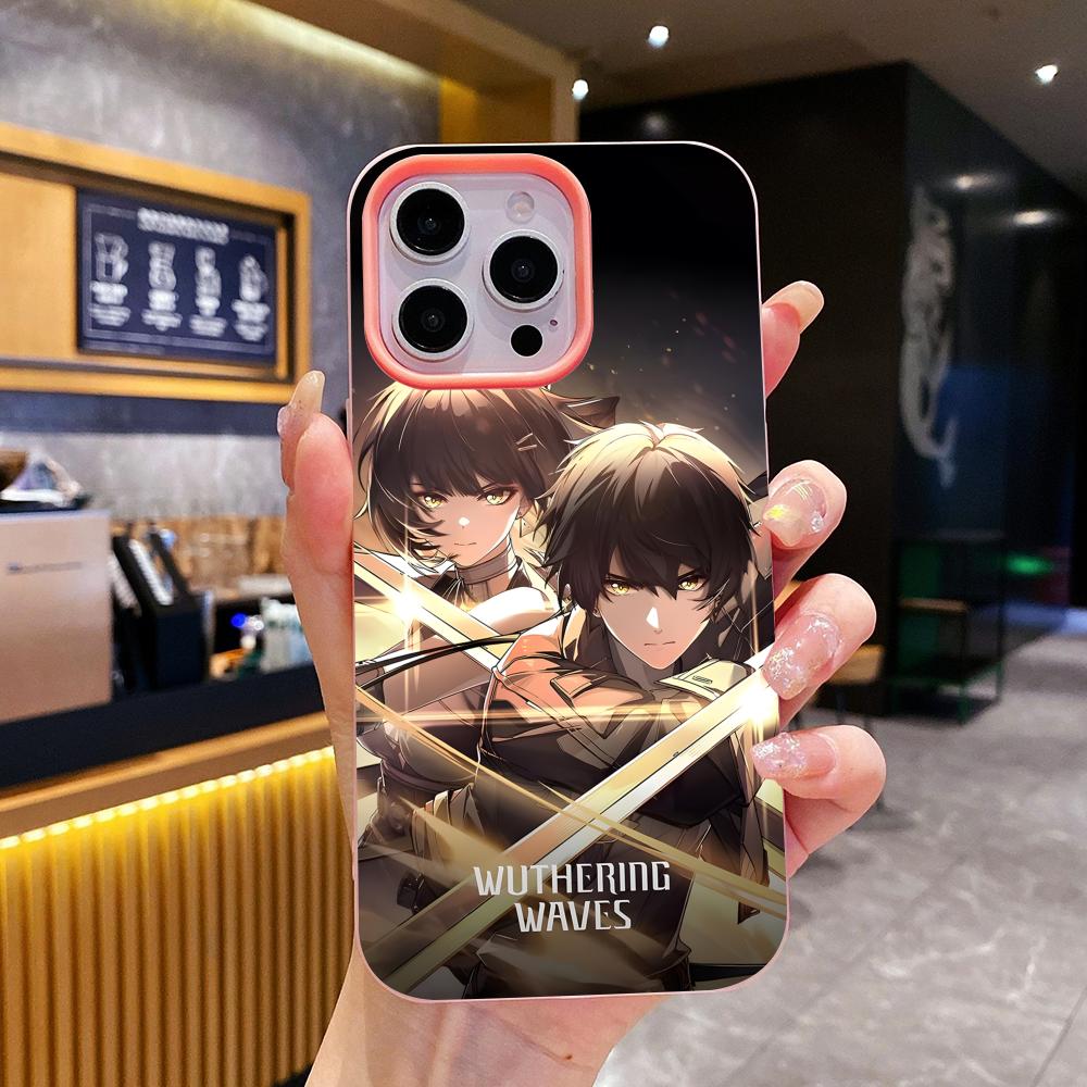 Wuthering Waves Rover Jelly Double layer Pink Mobile Phone Case for iPhone 17 16 15 14 13 12 11 Air Pro Max Plus Protective iPhone 14 Pro
Wuthering Waves Rover Jelly Double layer Pink Mobile Phone Case for iPhone 17 16 15 14 13 12 11 Air Pro Max Plus Protective iPhone 14 Pro