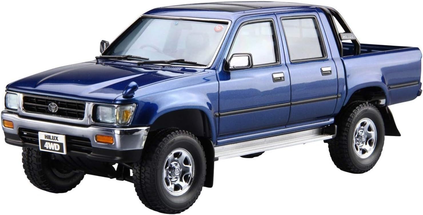 Aoshima Bunka Kyozai The Model Car 20 Toyota LN107 Hilux Pickup Double Cab 4WD 1994 Plastic Model Kit Co., Ltd. (AOSHIMA) 1/24 No.
Aoshima Bunka Kyozai The Model Car 20 Toyota LN107 Hilux Pickup Double Cab 4WD 1994 Plastic Model Kit Co., Ltd. (AOSHIMA) 1/24 No.