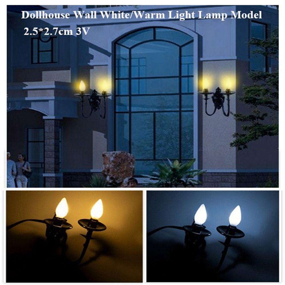 ABS Metal Material Dollhouse Wall Lamp 3V Sand Table Chandelier New White/Warm Light Model Warm Light Gold
ABS Metal Material Dollhouse Wall Lamp 3V Sand Table Chandelier New White/Warm Light Model Warm Light Gold