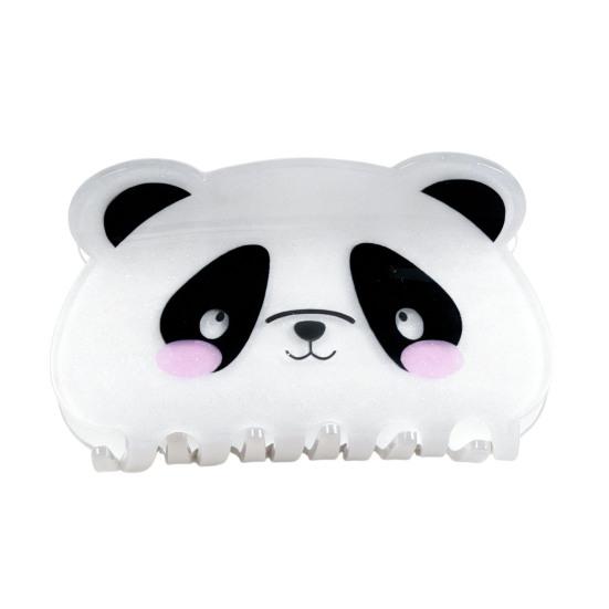 Hair Claw Cartoon Panda Fox Design Back Head Hair Clip Anti-slip Teeth Strong Grip Shark Hair Clip Lightweight Hair Accessory A
Hair Claw Cartoon Panda Fox Design Back Head Hair Clip Anti-slip Teeth Strong Grip Shark Hair Clip Lightweight Hair Accessory A