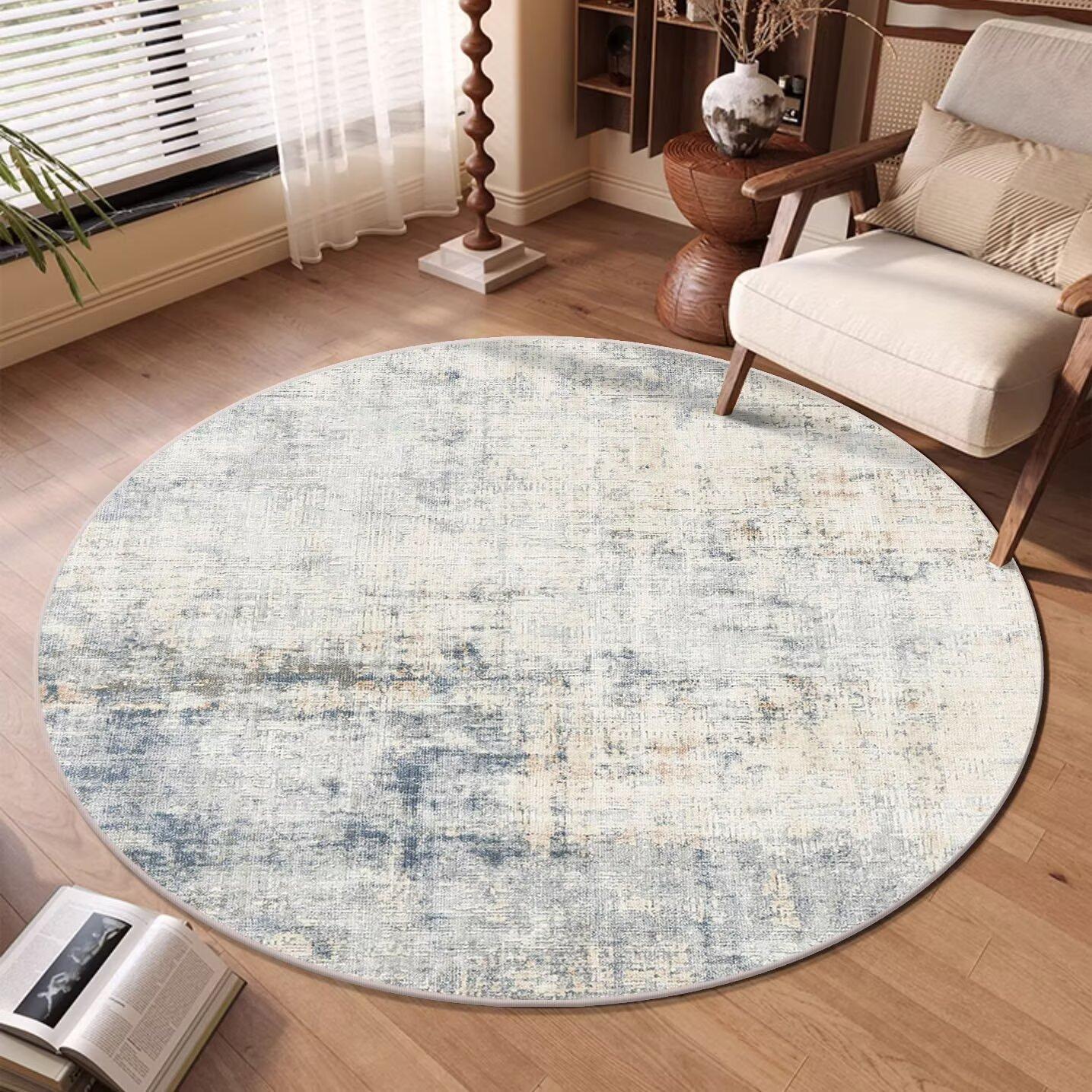 Ig Style Abstract Abstract Round Carpet for Living Room Washable Bedroom Decor Rug Non-slip Chair Mat Cloakroom Carpet Tapis 2.6ft(80x80cm)
Ig Style Abstract Abstract Round Carpet for Living Room Washable Bedroom Decor Rug Non-slip Chair Mat Cloakroom Carpet Tapis 2.6ft(80x80cm)