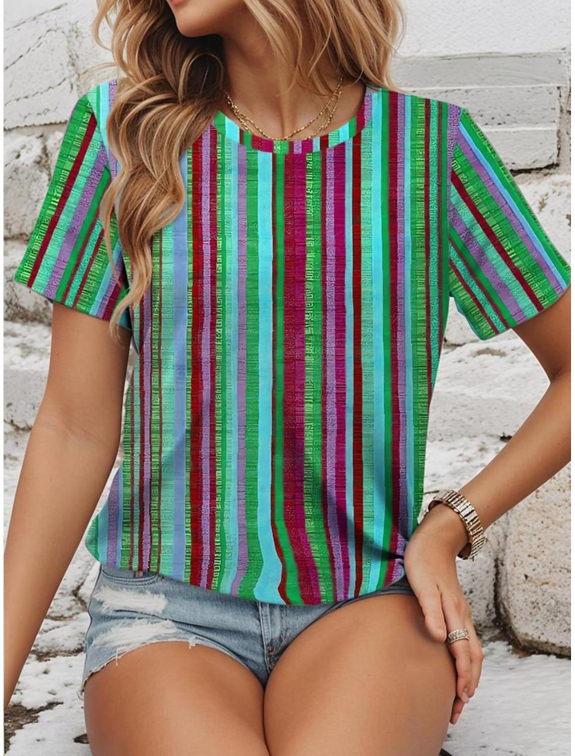 Новинка лета, женская футболка, повседневная, с цветочным принтом, праздничные 3D-принты, повседневные футболки с коротким рукавом, модные футболки с круглым вырезом для женщин 5XL
Новинка лета, женская футболка, повседневная, с цветочным принтом, праздничные 3D-принты, повседневные футболки с коротким рукавом, модные футболки с круглым вырезом для женщин 5XL