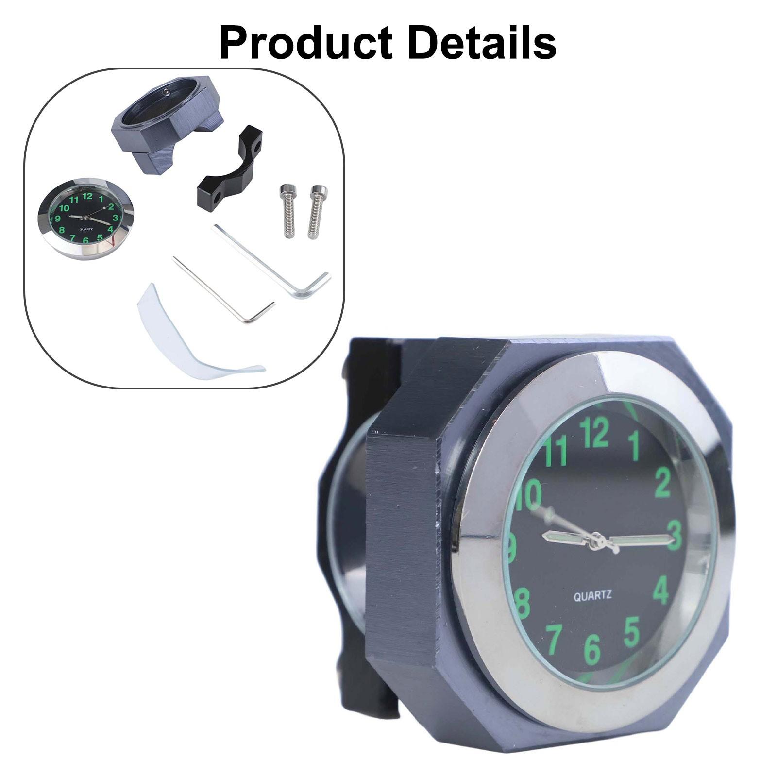 Handlebar Watch Waterproof Motorcycle Clock Motorcycle Clock white
Handlebar Watch Waterproof Motorcycle Clock Motorcycle Clock white