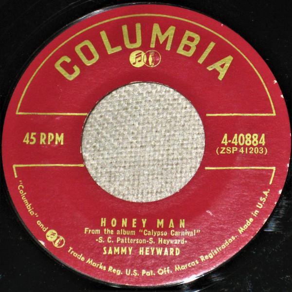 7inch Record SAMMY HEYWARD - Honey Man 440884 Columbia 1957 US Latin Used
7inch Record SAMMY HEYWARD - Honey Man 440884 Columbia 1957 US Latin Used