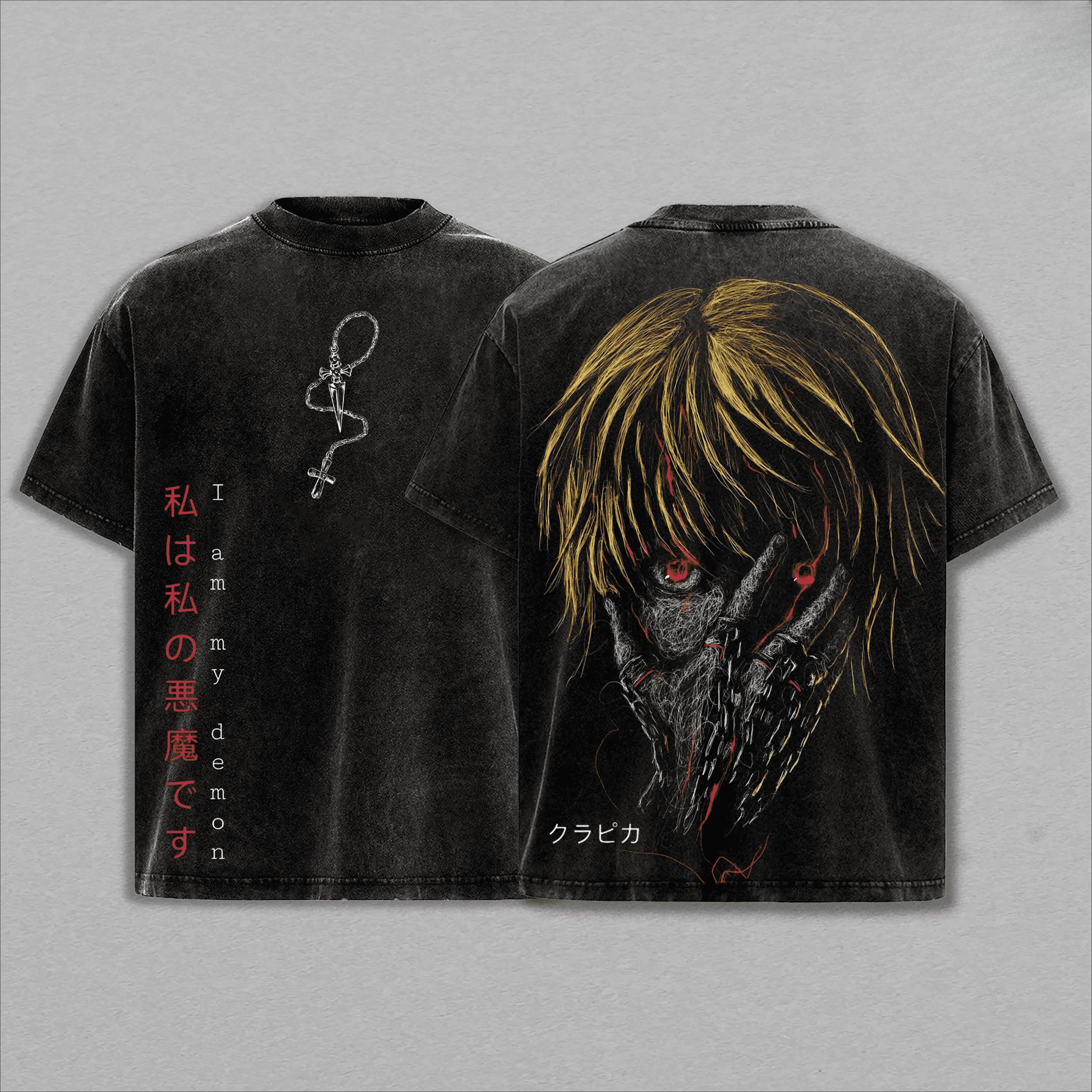 HUNTER×HUNTER Kurapika T-shirt Vintage Washed Oversized Tshirt Summer Short Sleeve Casual Cotton Tee Shirt Tops Men Clothing S чёрный
HUNTER×HUNTER Kurapika T-shirt Vintage Washed Oversized Tshirt Summer Short Sleeve Casual Cotton Tee Shirt Tops Men Clothing S чёрный
