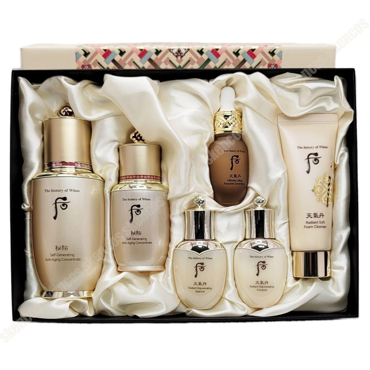 The history Of Whoo Self-Generating Anti-Aging Concentrate Special Set 6items +RANDOM GIFT
The history Of Whoo Self-Generating Anti-Aging Concentrate Special Set 6items +RANDOM GIFT