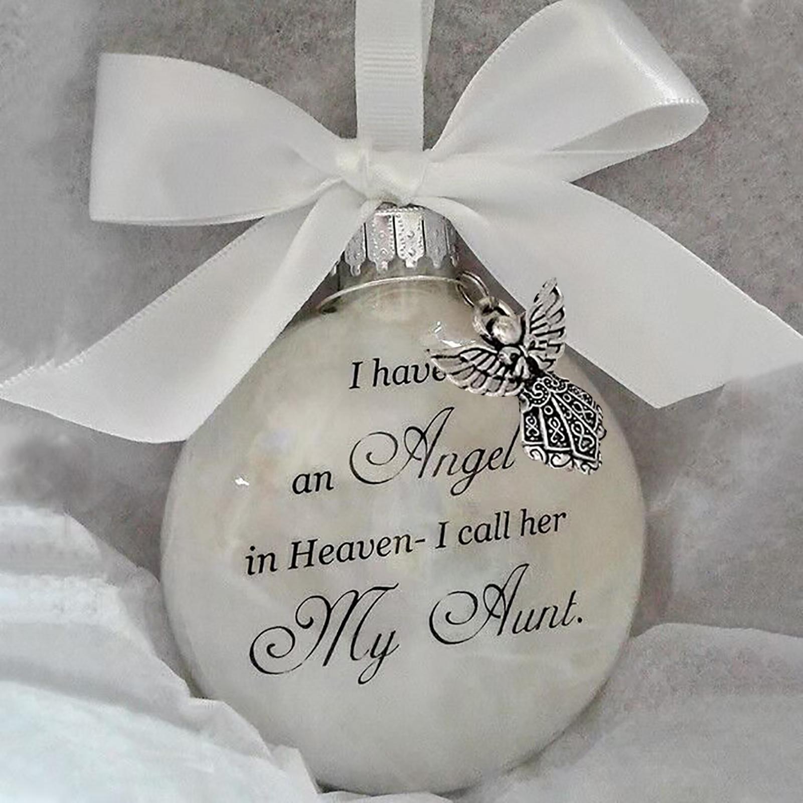 Feather Ball Angel In Heaven Ornament Christmas Commemorate Decoration KTJ
Feather Ball Angel In Heaven Ornament Christmas Commemorate Decoration KTJ