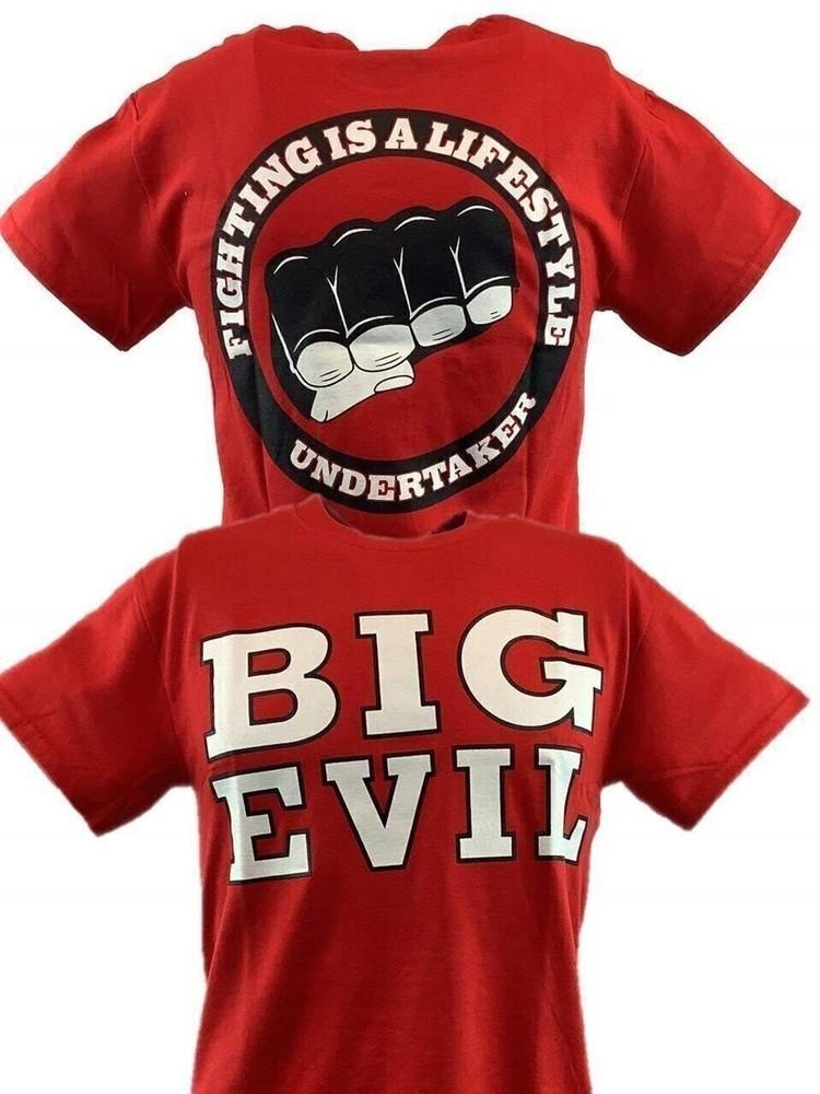 Undertaker Big Evil Fighting Is Lifestyle Mens Red T-shirt 3XL
Undertaker Big Evil Fighting Is Lifestyle Mens Red T-shirt 3XL