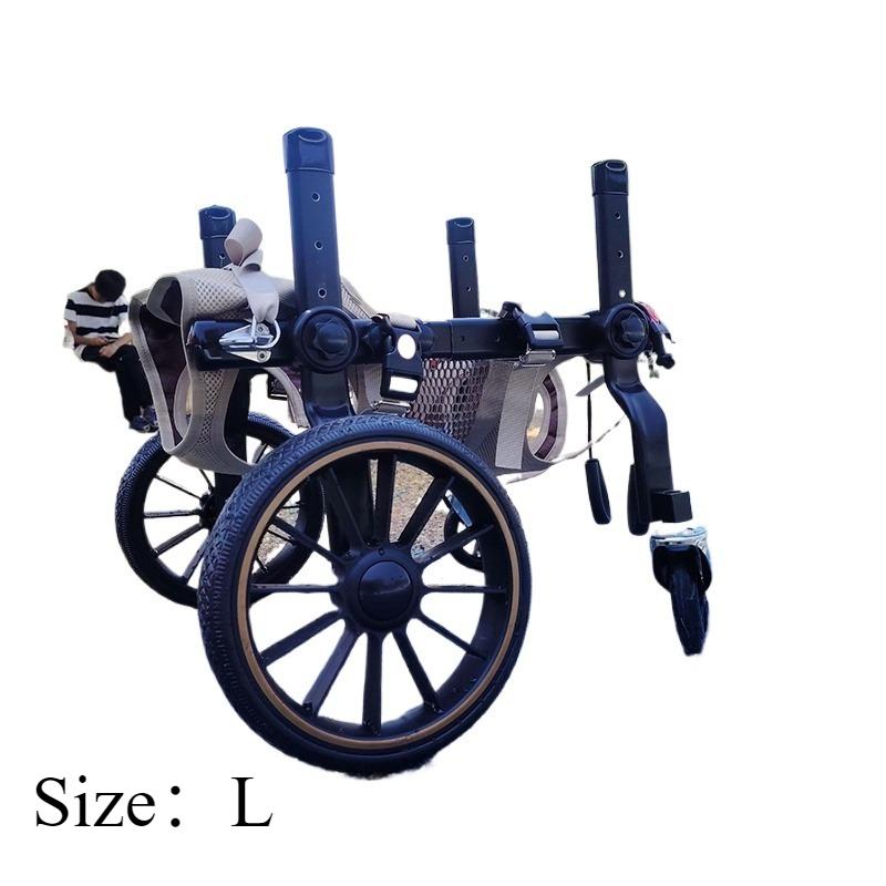 4 Wheels Dog Wheelchair Back Legs Paralysis Rehabilitation Puppy Wheelchairs Adjustable Mobility Aid Elderly Dogs Wheelchair
4 Wheels Dog Wheelchair Back Legs Paralysis Rehabilitation Puppy Wheelchairs Adjustable Mobility Aid Elderly Dogs Wheelchair