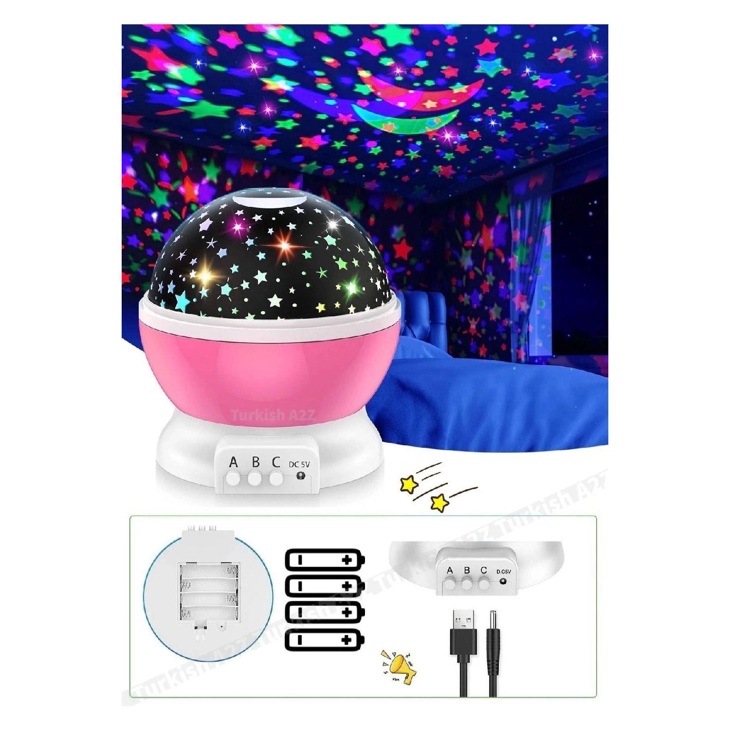 Pink Rotating Colorful Moon Starry Sky Mirrored Projection Night Light Kids Baby Party Room чистый
Pink Rotating Colorful Moon Starry Sky Mirrored Projection Night Light Kids Baby Party Room чистый