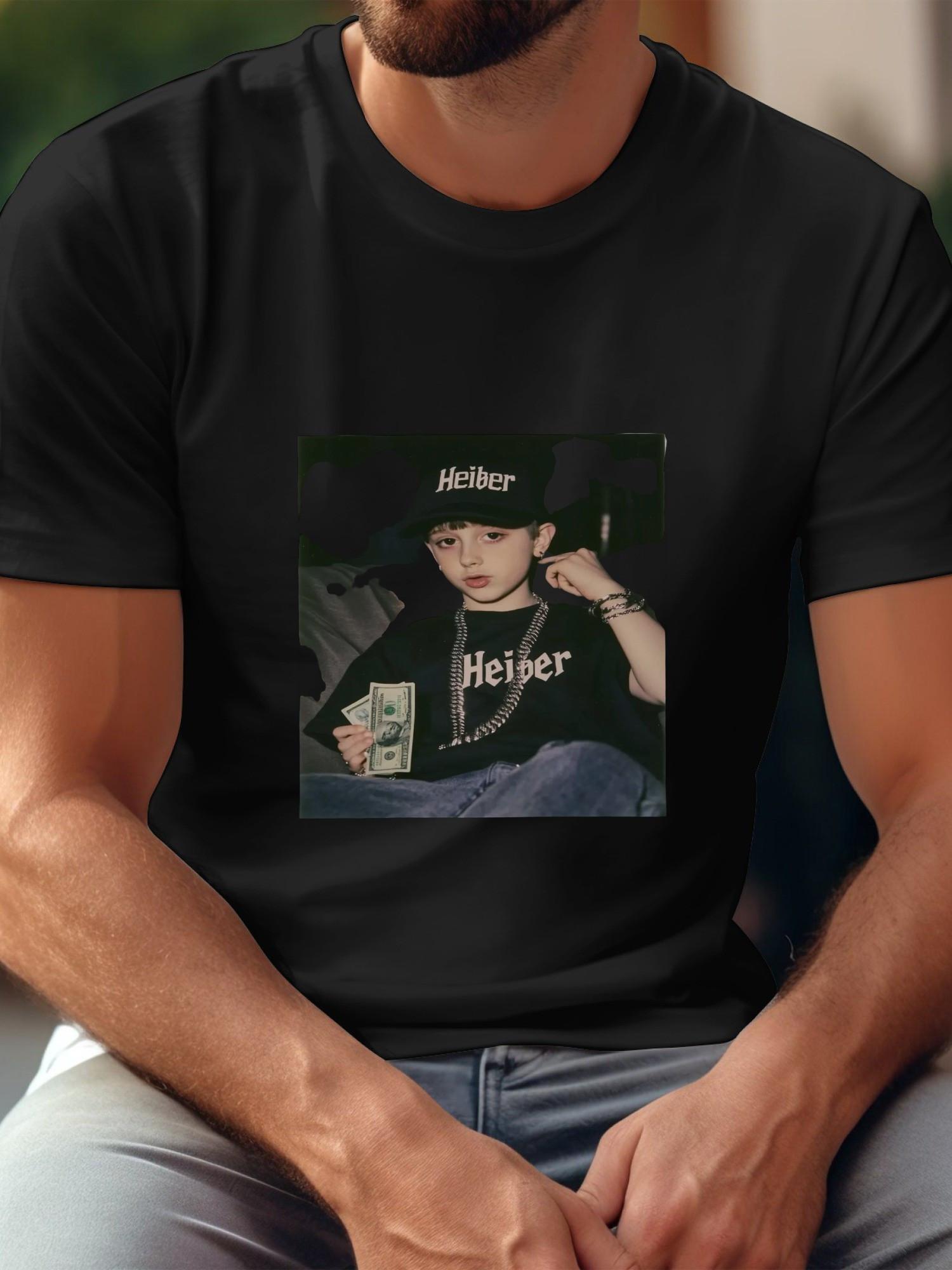 1pc Heiber Casual Oversized Graphic T-shirt - 180g Cotton Crew Neck Short Sleeve Tee with Single-Sided Geometric Print XXXL
1pc Heiber Casual Oversized Graphic T-shirt - 180g Cotton Crew Neck Short Sleeve Tee with Single-Sided Geometric Print XXXL