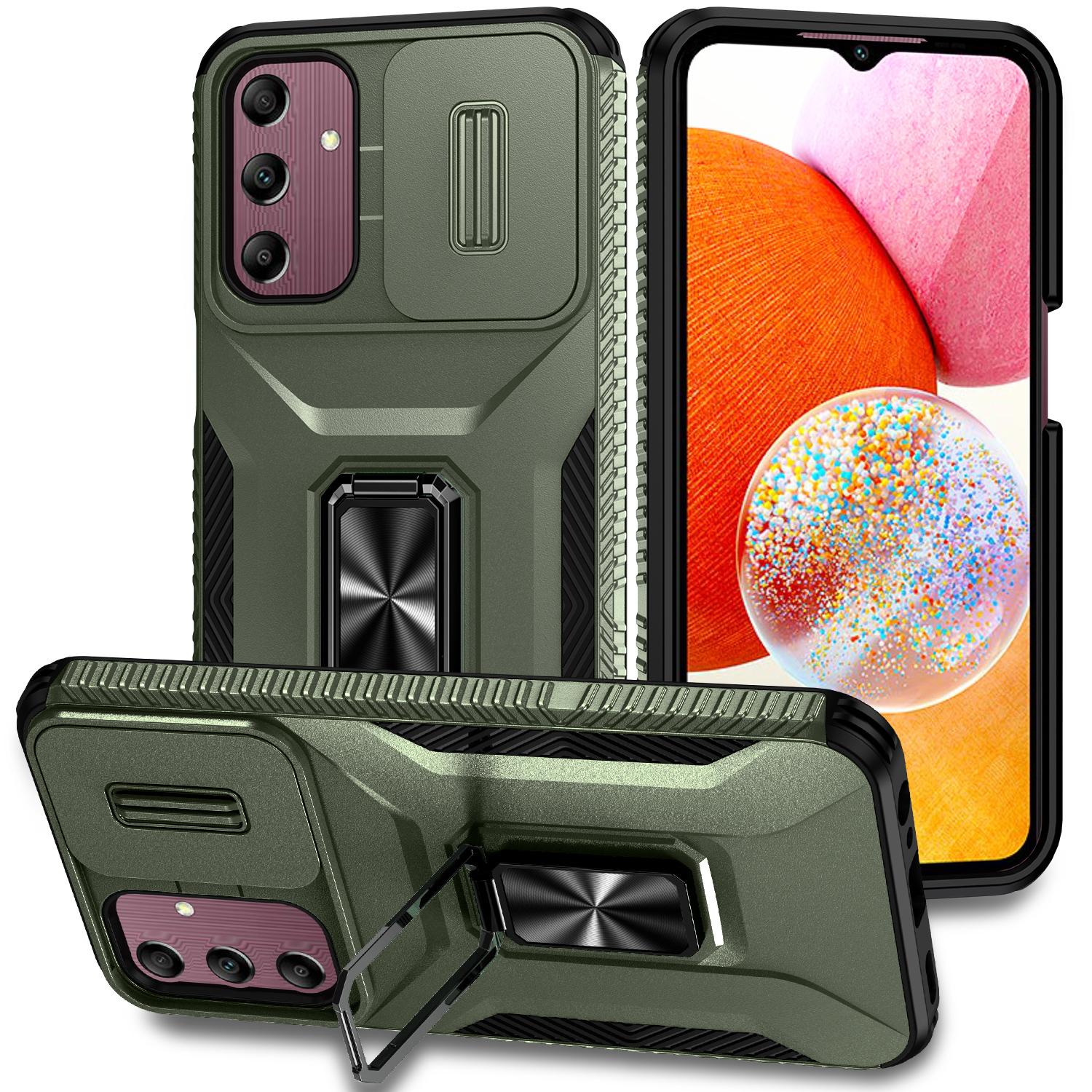For Samsung Galaxy A15 5G Case Kickstand Slide Lens Lid TPU+PC Hybrid Phone Cover Green
For Samsung Galaxy A15 5G Case Kickstand Slide Lens Lid TPU+PC Hybrid Phone Cover Green