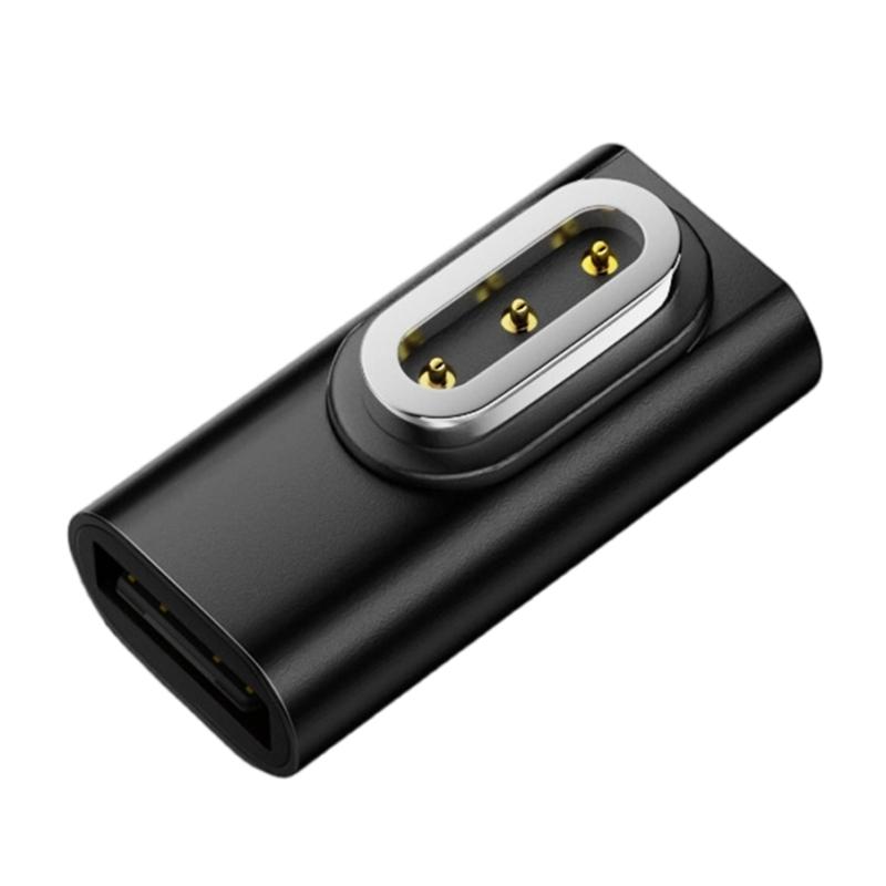 Eyewear Aluminum Housing Magnetic Charging Adapters for AI Glasses 3 Pin Type C Fast Charging Connector Portable чорний
Eyewear Aluminum Housing Magnetic Charging Adapters for AI Glasses 3 Pin Type C Fast Charging Connector Portable чорний