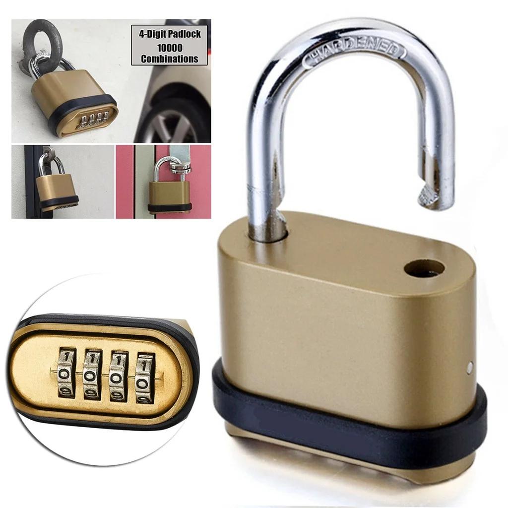4 Digit Combination Padlock Number Password Lock Weatherproof Anti Rust Anti Theft For Warehouse Truck Door And Gate золотой
4 Digit Combination Padlock Number Password Lock Weatherproof Anti Rust Anti Theft For Warehouse Truck Door And Gate золотой
