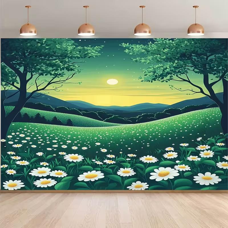 2D White Flower Print Party Backdrop for Spring & Outdoor Celebrations 47.2x31.5inch/120*80cm
2D White Flower Print Party Backdrop for Spring & Outdoor Celebrations 47.2x31.5inch/120*80cm