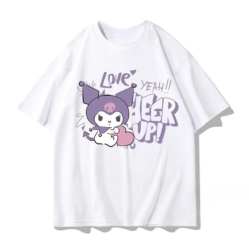 Cotton Breathable Childrens Tshirt 2026 Summer New Fitness Kuromi Cartoon Printed Casual Parent Child Short Sleeve S
Cotton Breathable Childrens Tshirt 2026 Summer New Fitness Kuromi Cartoon Printed Casual Parent Child Short Sleeve S