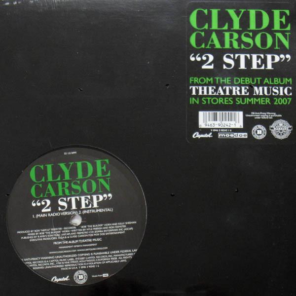 12inch Record CLYDE CARSON - 2 Step Y094639024216 Capitol Records 2007 US Rap & Hip-Hop/R&B Used
12inch Record CLYDE CARSON - 2 Step Y094639024216 Capitol Records 2007 US Rap & Hip-Hop/R&B Used