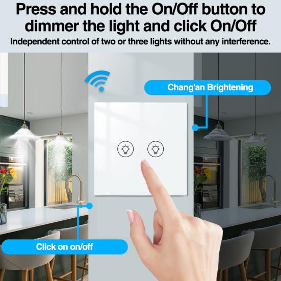 WiFi Graffiti Smart Switch Голосовое управление через приложение с регулируемой яркостью освещения EU Plug Real-Sense Intelligence Light Switch
WiFi Graffiti Smart Switch Голосовое управление через приложение с регулируемой яркостью освещения EU Plug Real-Sense Intelligence Light Switch
