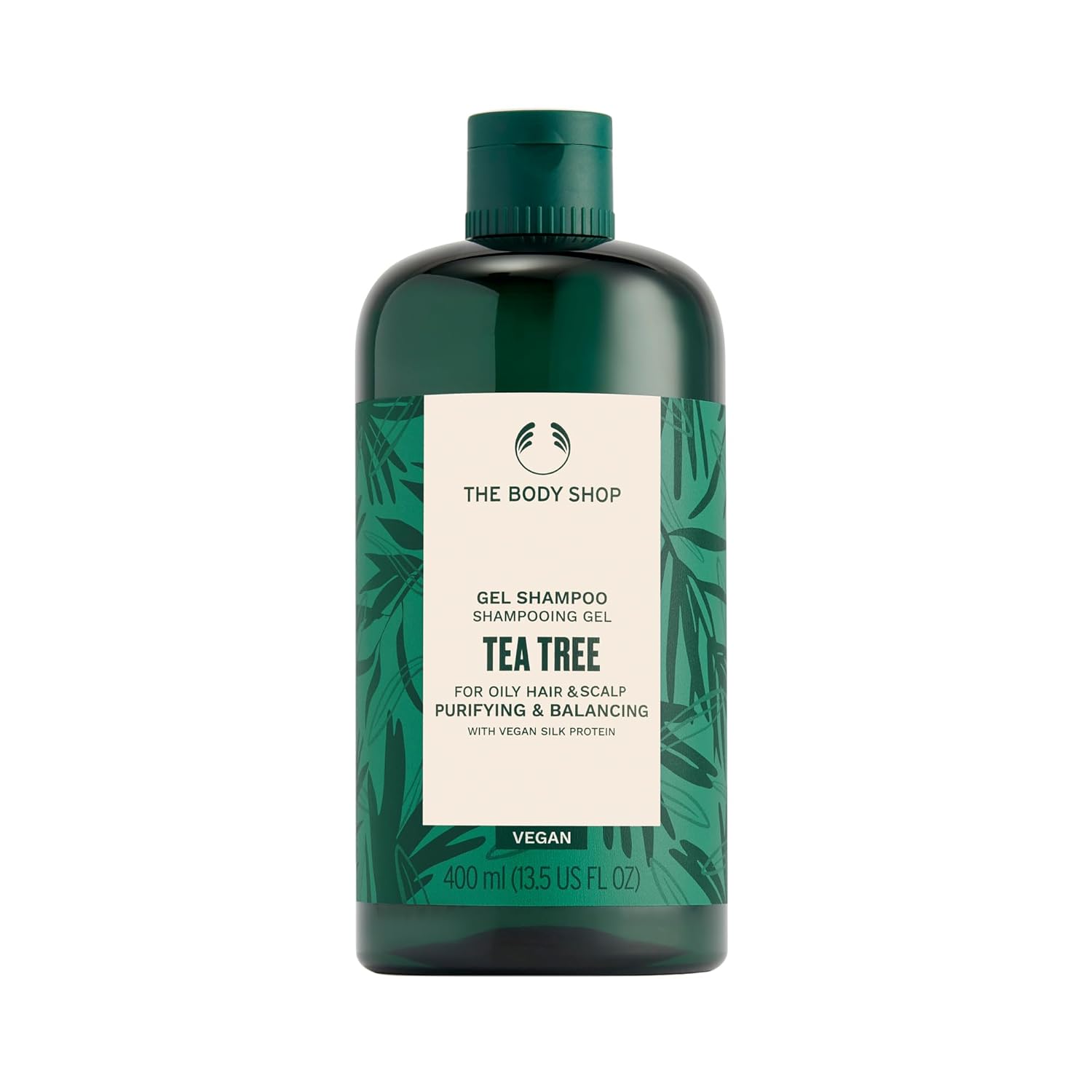 The Body Shop Tea Tree Purifying & Balancing Shampoo 400 ML Pack For Oily Hair & Scalp Vegan
The Body Shop Tea Tree Purifying & Balancing Shampoo 400 ML Pack For Oily Hair & Scalp Vegan