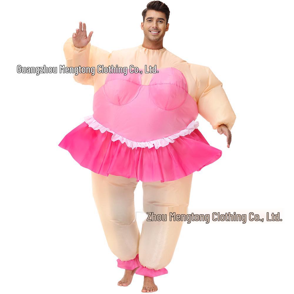 Надувной костюм Санта-Клауса для Хэллоуина и рождественского косплея One Size
Надувной костюм Санта-Клауса для Хэллоуина и рождественского косплея One Size