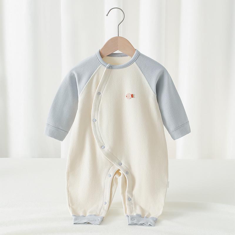 Newborn Velvet Long Sleeve Bodysuit with Belly Protection - Autumn Winter Crawling Pajamas 73cm
Newborn Velvet Long Sleeve Bodysuit with Belly Protection - Autumn Winter Crawling Pajamas 73cm